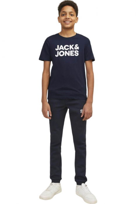 Tricou JACK &JONES Corp Logo JNR - 12152730-Navy Blazer [5]