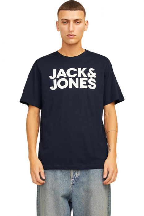 Tricou JACK &JONES Corp Logo LP Multipack - 3 tricouri - 12191762-White [4]