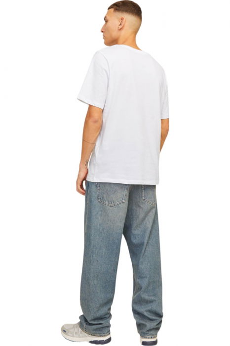Tricou JACK &JONES Corp Logo LP Multipack - 3 tricouri - 12191762-White [2]