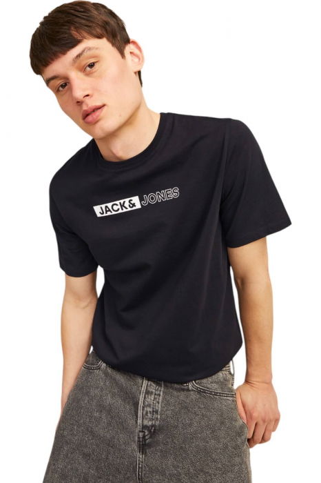 Tricou JACK &JONES Corp Logo Play5 - 12233999-Black P5 [3]