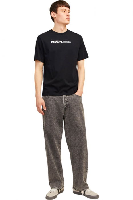 Tricou JACK &JONES Corp Logo Play5 - 12233999-Black P5 [4]