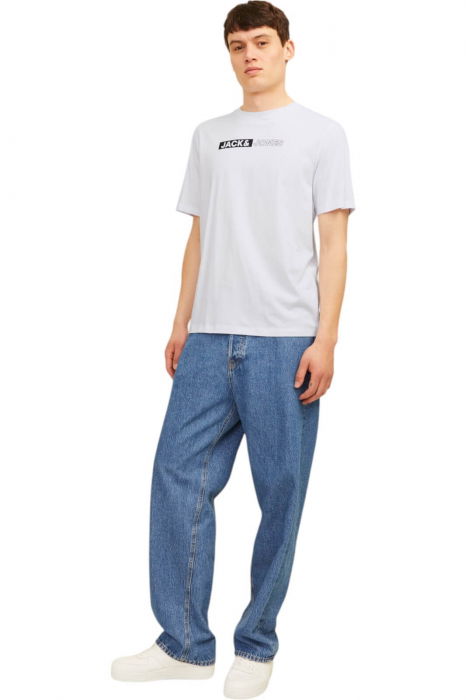 Tricou JACK &JONES Corp Logo Play5 - 12233999-White P5 [4]