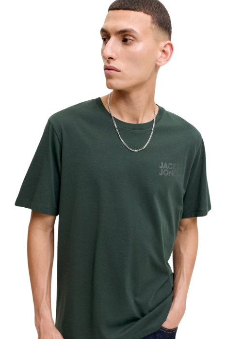 Tricou JACK &JONES Corp Logo Small Print - 12151955-Scarab [3]