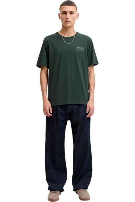 Tricou JACK &JONES Corp Logo Small Print - 12151955-Scarab [5]