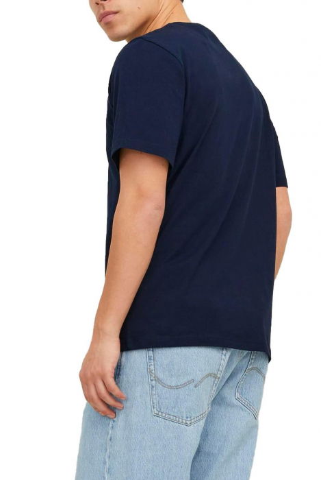 Tricou JACK &JONES Corp Logo Small Print - 12233999-Navy Blazer SP [2]
