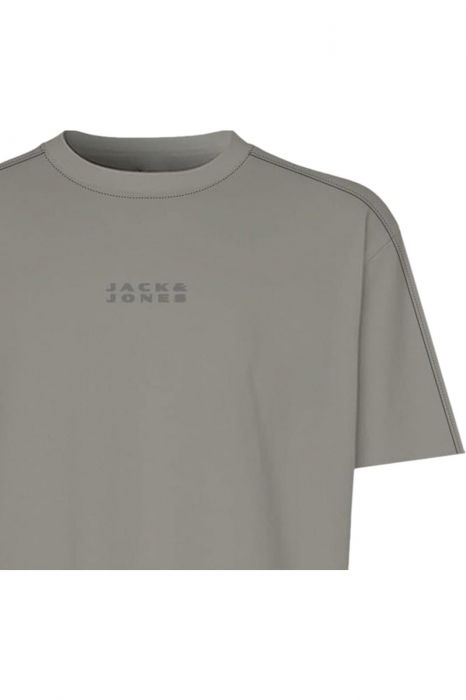 Tricou JACK &JONES Costance Minimal Text - 12282875-Vetiver [4]