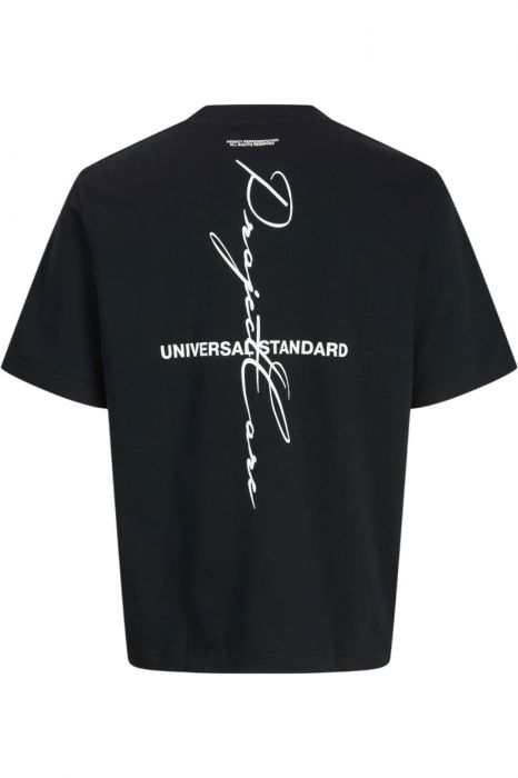 Tricou JACK &JONES Cover Script Back PLS - 12288178-Black [2]