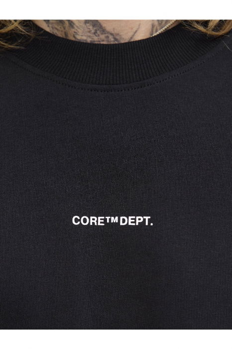 Tricou JACK &JONES Cover Script Back PLS - 12288178-Black [4]