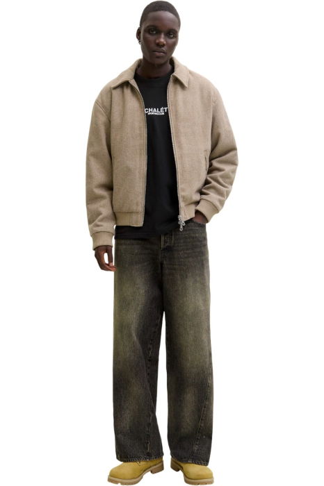 Tricou JACK &JONES Crest Back Print - 12286090-Black [6]