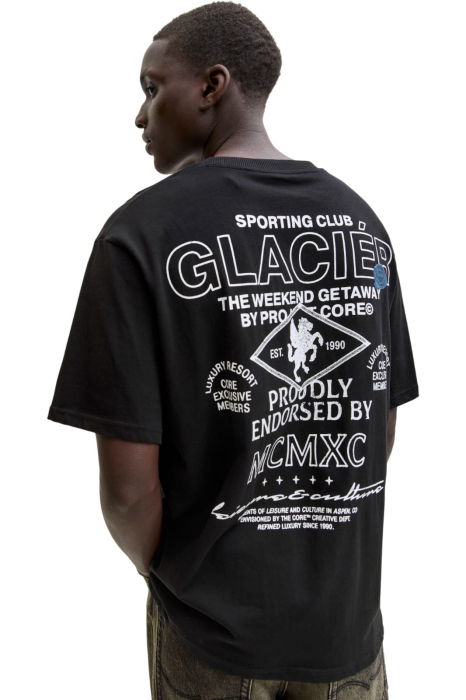 Tricou JACK &JONES Crest Back Print - 12286090-Black [4]