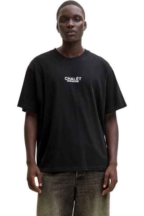 Tricou JACK &JONES Crest Back Print - 12286090-Black [1]