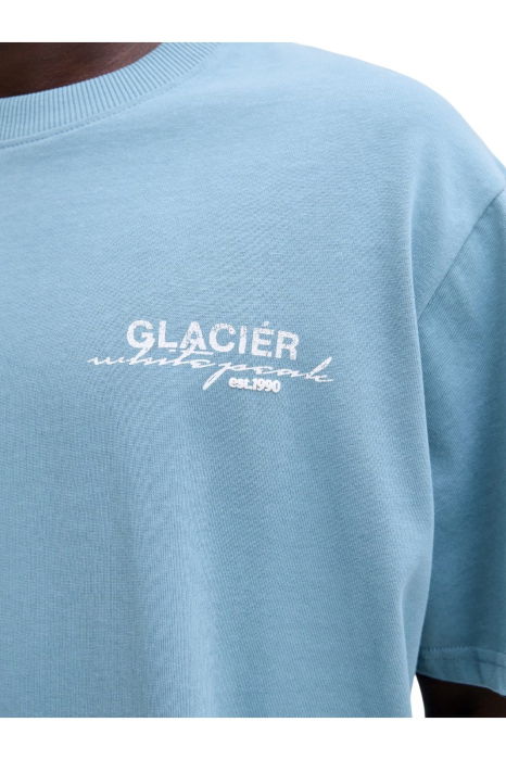 Tricou JACK &JONES Crest Back Print - 12286090-Blue Shadow [4]