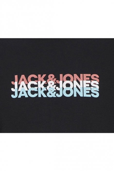 Tricou JACK &JONES Cyber - 12256777-Black [4]