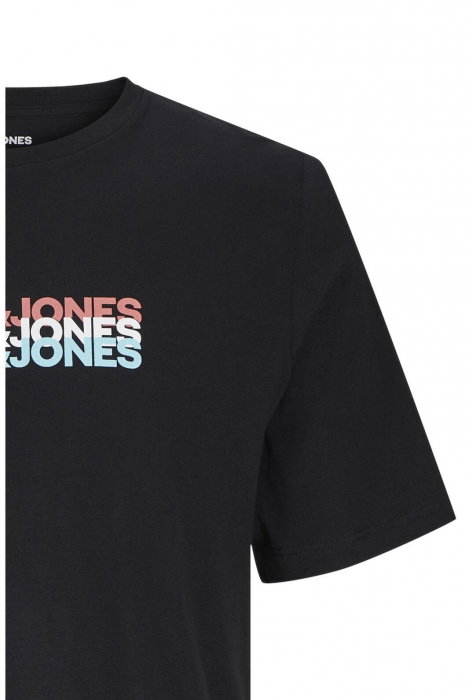 Tricou JACK &JONES Cyber - 12256777-Black [3]