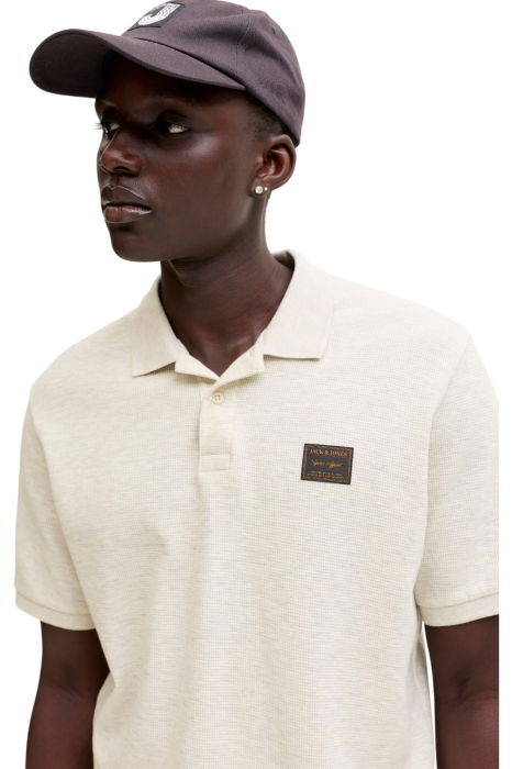 Tricou JACK &JONES Daytona Polo SS - 12294713-Antique White [5]