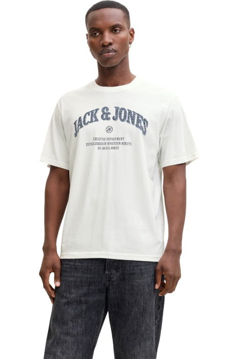 Tricou JACK &JONES Denver Graphic - 12291213-Cloud Dancer [1]