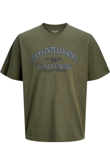 Tricou JACK &JONES Denver Graphic SS PLS - 12294518-Dusty Olive [5]