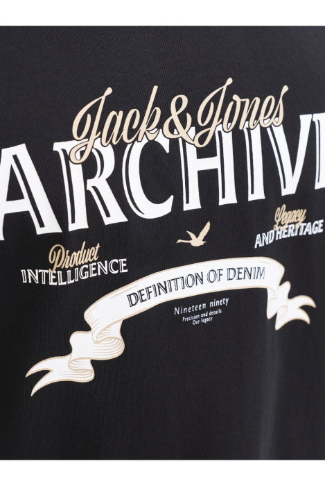 Tricou JACK &JONES Dover Denim - 12290417-Black [4]