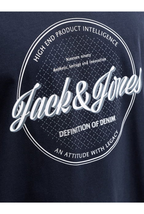 Tricou JACK &JONES Dover Denim - 12290417-Navy Blazer [4]