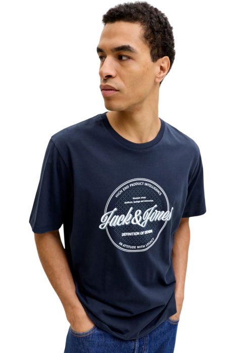 Tricou JACK &JONES Dover Denim - 12290417-Navy Blazer [5]