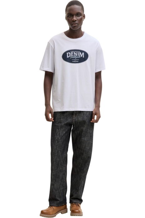 Tricou JACK &JONES Dover Denim - 12290417-White [5]