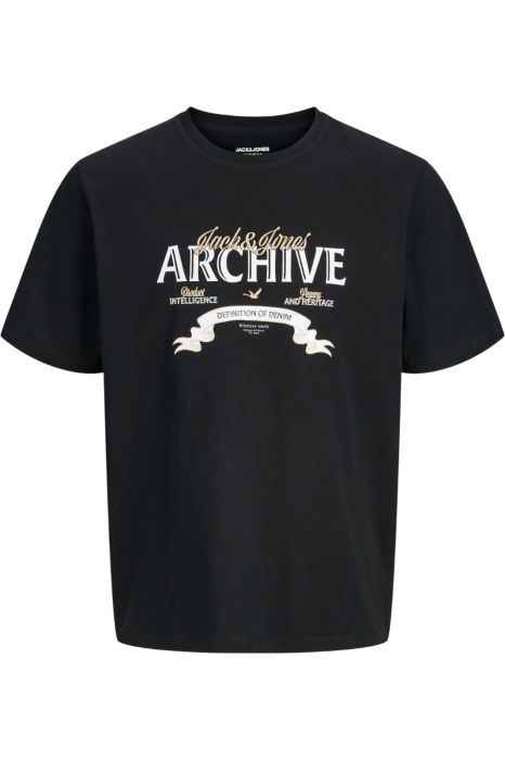 Tricou JACK &JONES Dover Denim PLS - 12294516-Black [1]