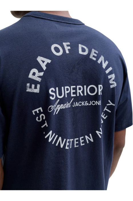 Tricou JACK &JONES Dover Graphic - 12288005-Navy Blazer [4]