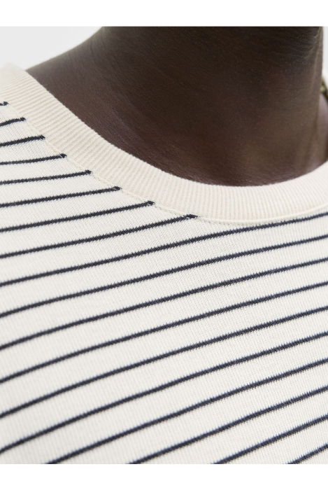 Tricou JACK &JONES Dover Striped - 12288015-Antique White [3]