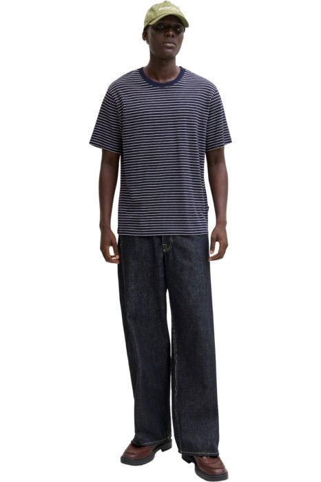 Tricou JACK &JONES Dover Striped - 12288015-Navy Blazer [5]