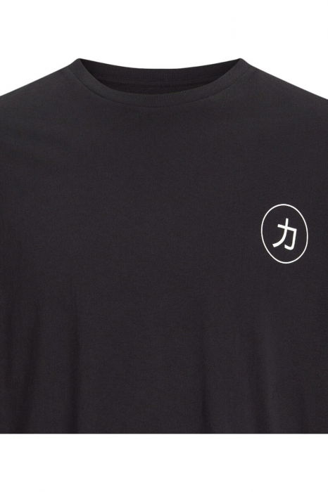 Tricou JACK &JONES Dragon Back Print - 12273504-Black [3]