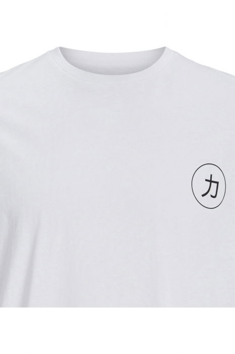 Tricou JACK &JONES Dragon Back Print - 12273504-White [3]