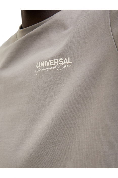 Tricou JACK &JONES Dynamic Dust - 12273867-Gray Flannel [4]