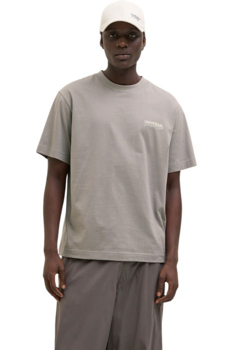 Tricou JACK &JONES Dynamic Dust - 12273867-Gray Flannel [1]