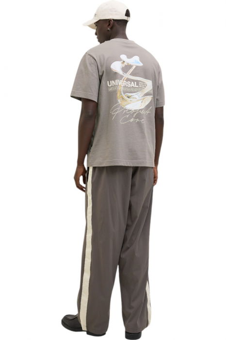 Tricou JACK &JONES Dynamic Dust - 12273867-Gray Flannel [2]