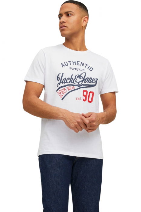 Tricou JACK &JONES Ethan Crew 3 bucati - 12221269-Black [3]