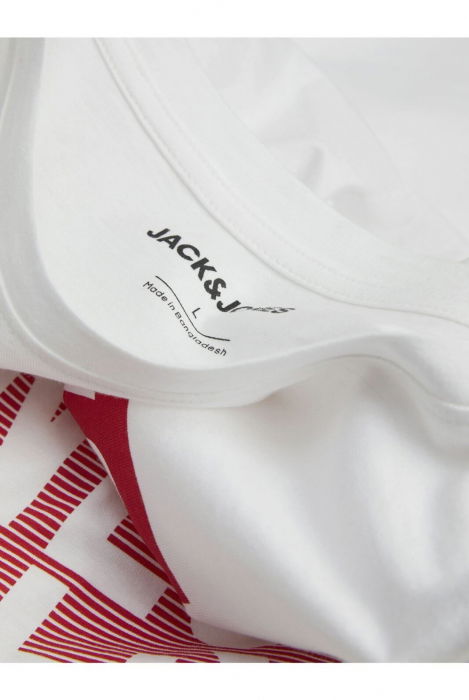 Tricou JACK &JONES Flint - 12248614-White [2]