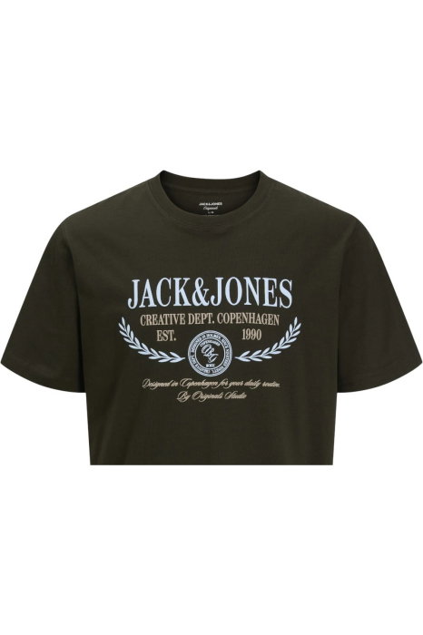 Tricou JACK &JONES Frederiksberg Colorfull Front PLS - 12305847-Rosin [5]