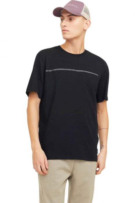 Tricou JACK &JONES Fusion Full Branding - 12273120-Black [1]