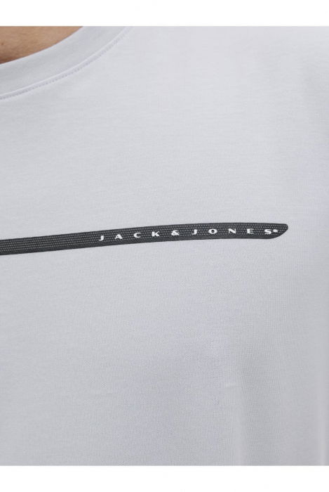 Tricou JACK &JONES Fusion Full Branding - 12273120-Gray Dawn [4]