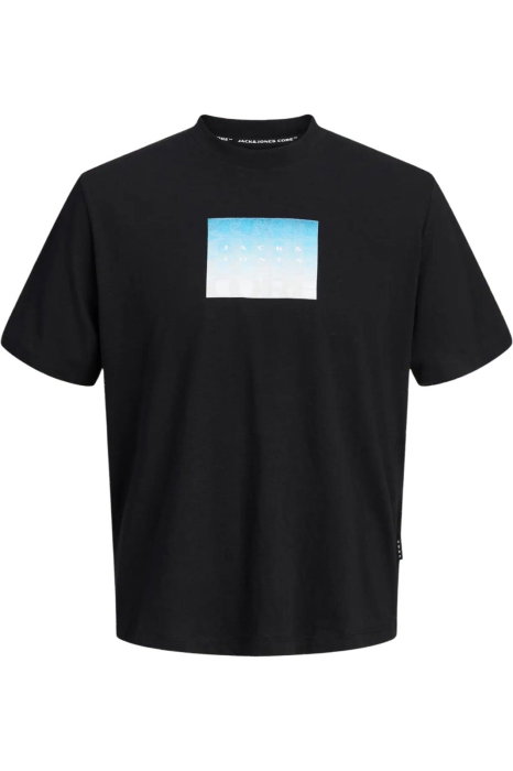 Tricou JACK &JONES Fusion Gradient Box Front - 12294986-Black [1]