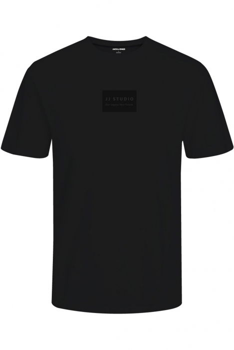 Tricou JACK &JONES Hakkai Scan - 12256801-Black Scan [1]