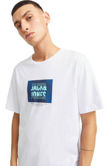 Tricou JACK &JONES Hudson - 12268477-White [3]