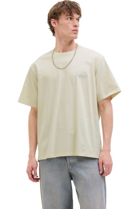 Tricou JACK &JONES Hydra Photo - 12276825-Antique White [1]