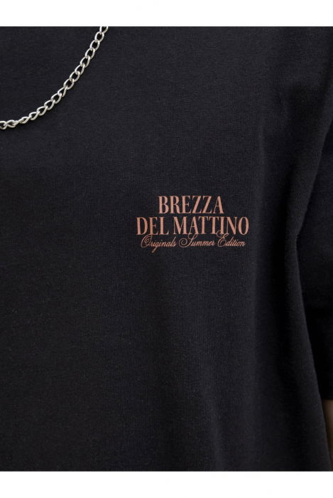 Tricou JACK &JONES Hydra Photo - 12276825-Black [4]