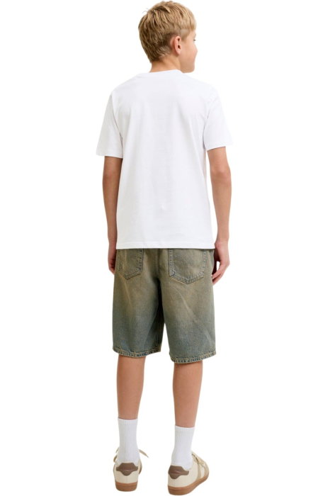 Tricou JACK &JONES Indiana SS JNR - 12289947-Bright White [2]