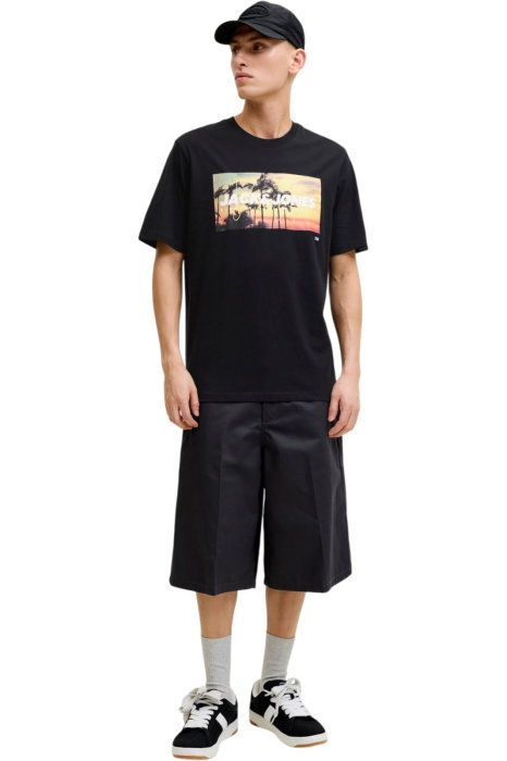 Tricou JACK &JONES Indiana SS LN - 12288112-Black [5]
