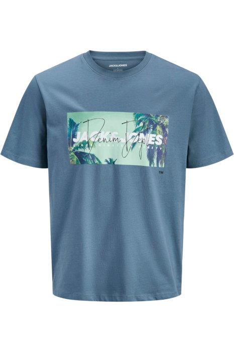 Tricou JACK &JONES Indiana SS PLS - 12295984-Blue Mirage [1]