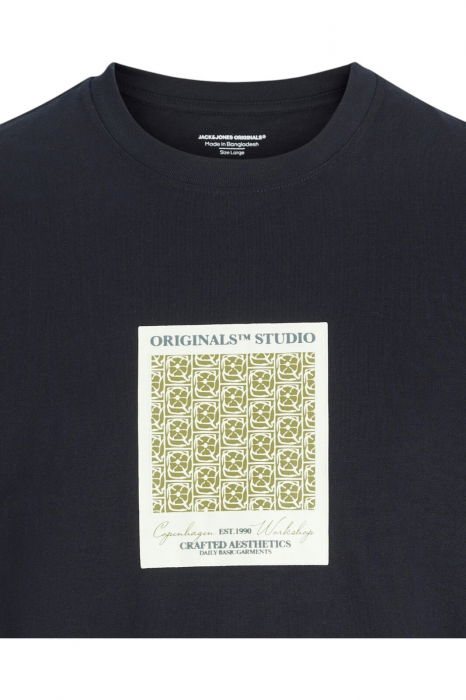 Tricou JACK &JONES Islington AOP - 12273019-Black [2]