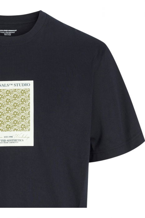 Tricou JACK &JONES Islington AOP - 12273019-Black [3]