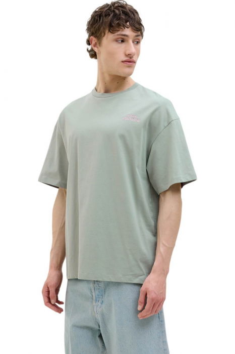 Tricou JACK &JONES James - 12268471-Iceberg Green [11]
